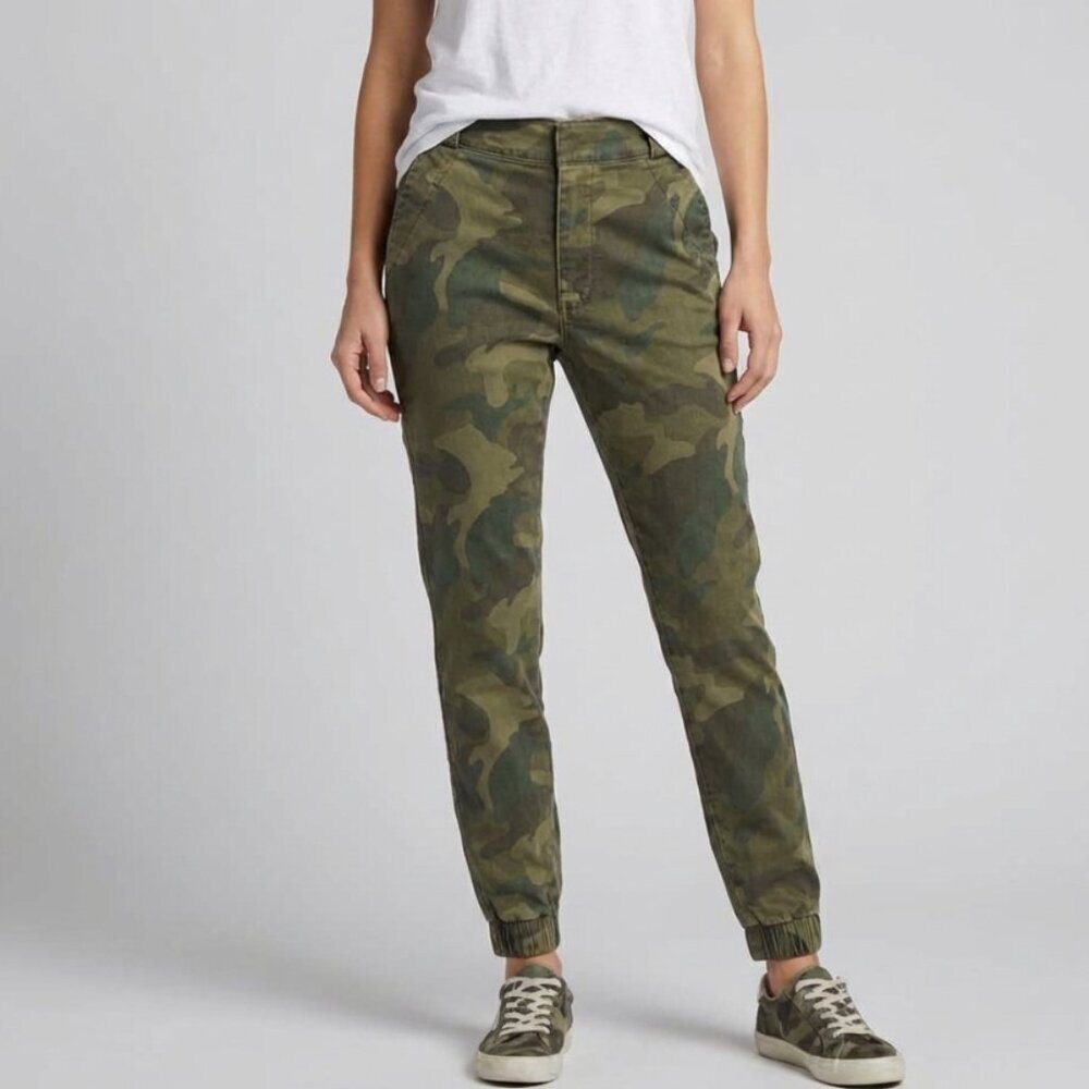 Hollister Camo Ultra High Riser Jogger Utility Pants Size Small Streetwear